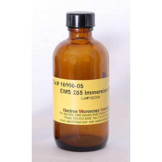 EMS 265 immersion oil, low viscosity