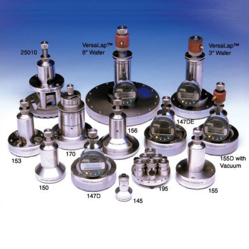 Vacuum mounting blocks for lapping and polishing fixtures, Model 145/150