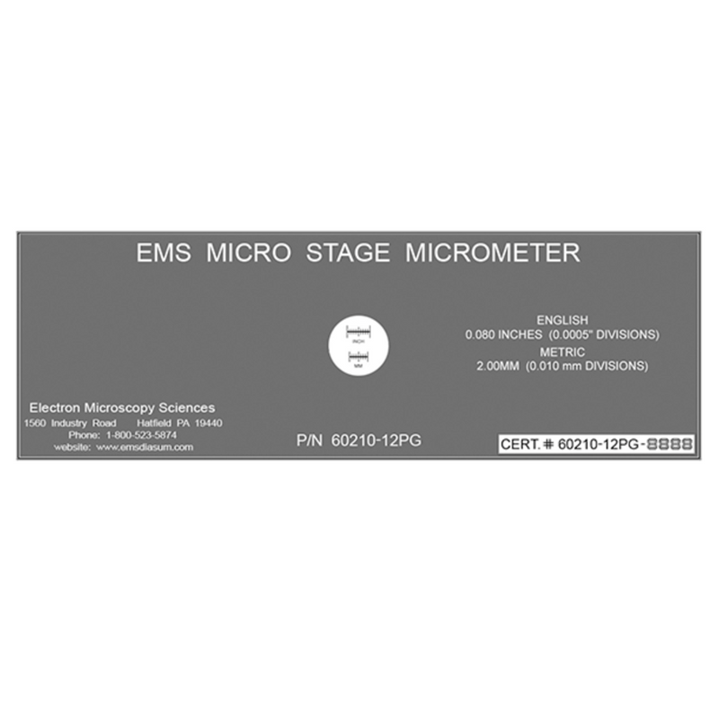 EMS stage micrometers, SM-12