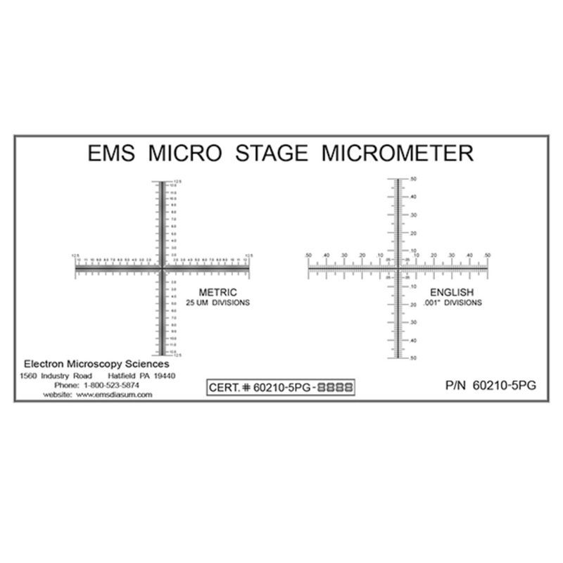 EMS stage micrometers, SM-5