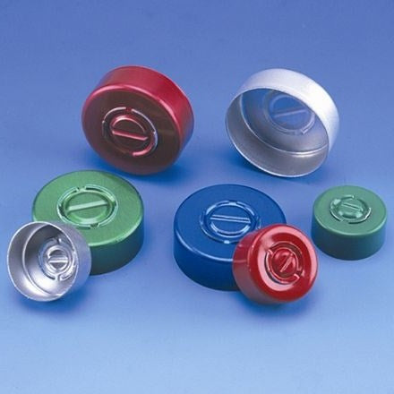 Aluminium lyophilisation seals