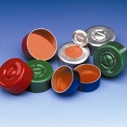 Aluminium lyophilisation seals