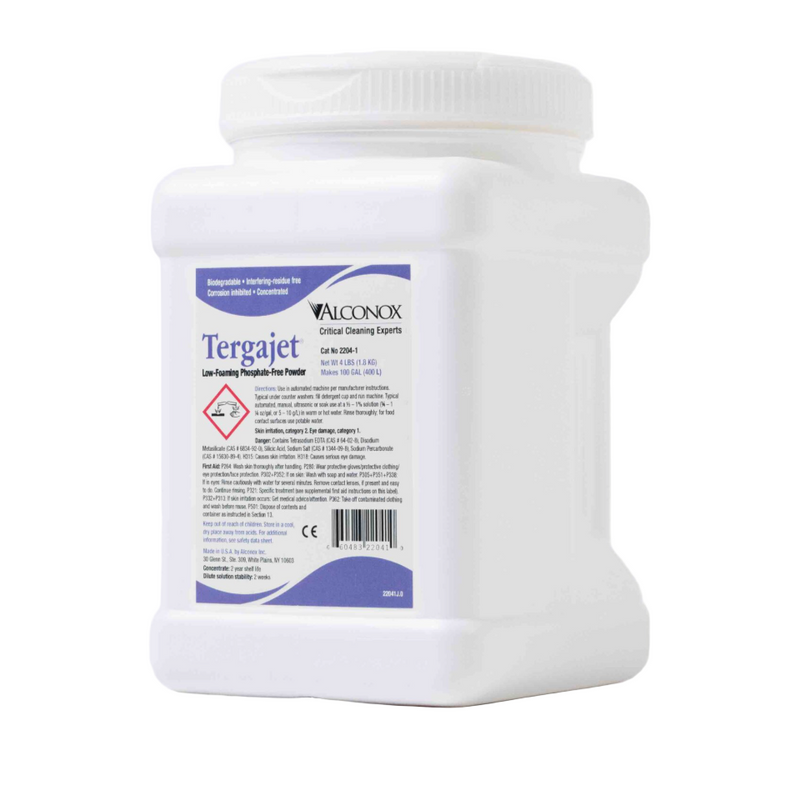 Tergajet low-foaming phosphate-free powder