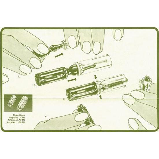 Disposable ampoule crackers