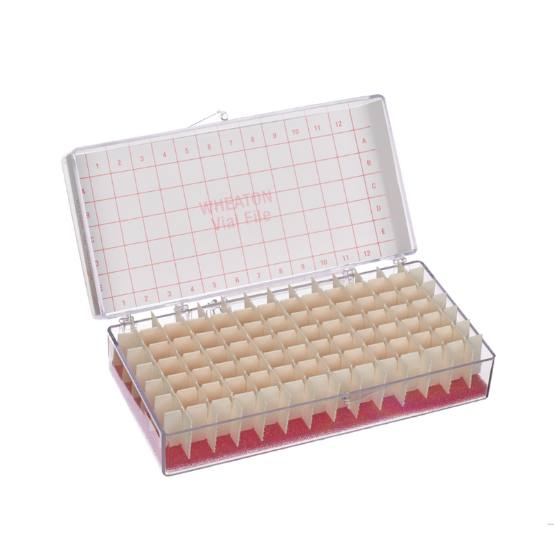 Wheaton Vial File storage boxes, PS