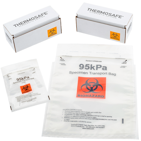 ThermoSafe diagnostic shippers, no tubes