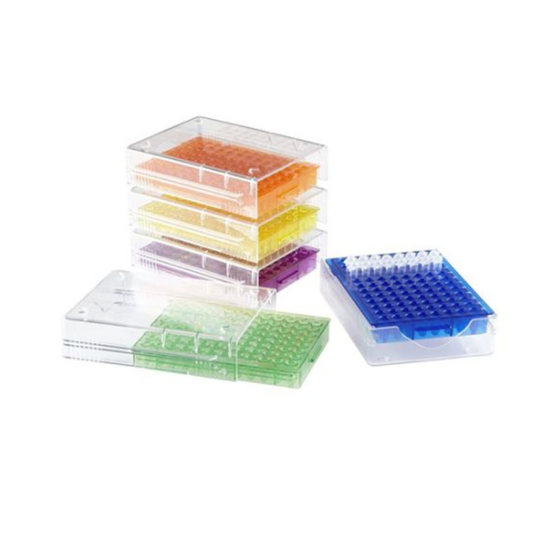 Freezer PCR tube storage racks, 96-well