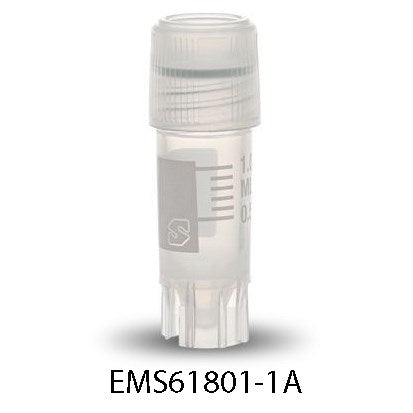 CryoVials T310, silicone seal and external thread, PP