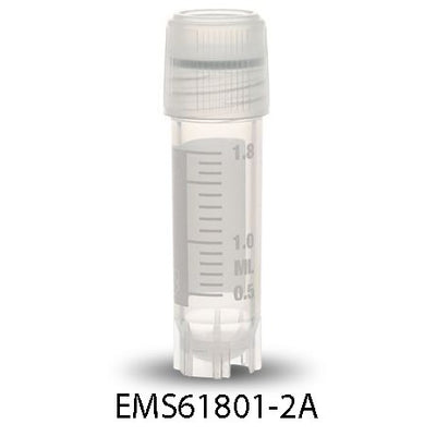 CryoVials T310, silicone seal and external thread