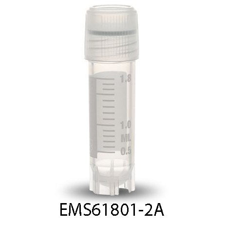 CryoVials T310, silicone seal and external thread, PP