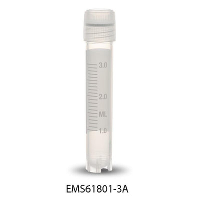 CryoVials T310, silicone seal and external thread, PP