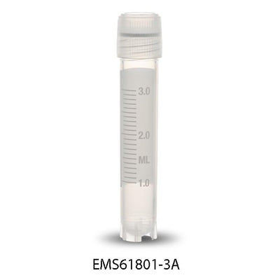 CryoVials T310, silicone seal and external thread (STERILE)