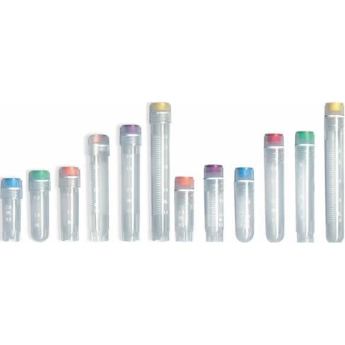 CryoVials T310, silicone seal and external thread