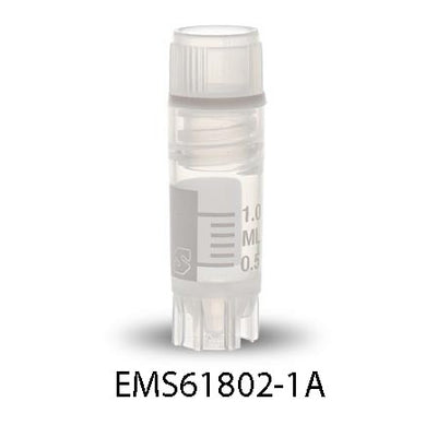 CryoVials T311, silicone seal and internal thread