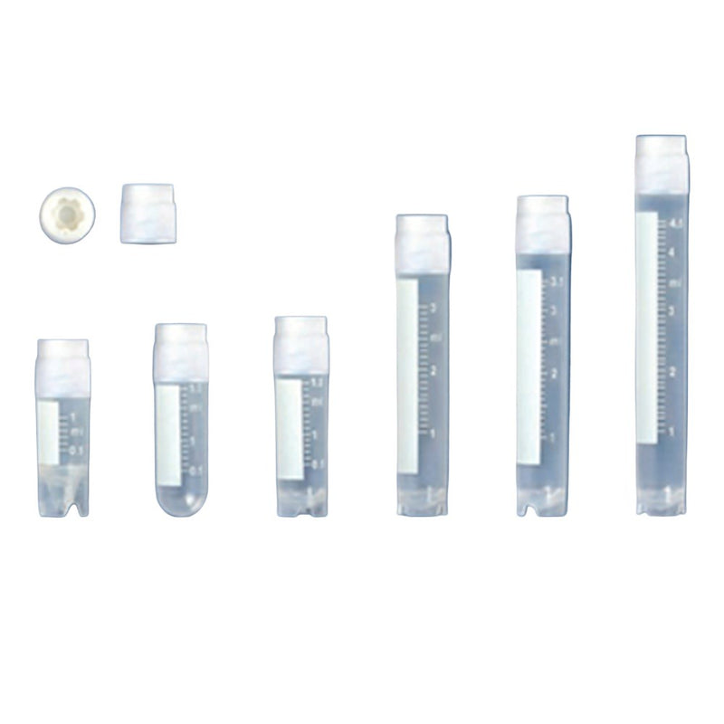 CryoClear cryogenic vials, external thread, PE (EMS)