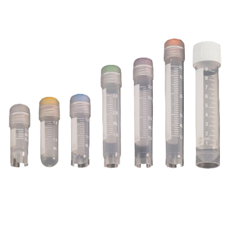 CryoClear cryogenic vials, external thread, PE (EMS)
