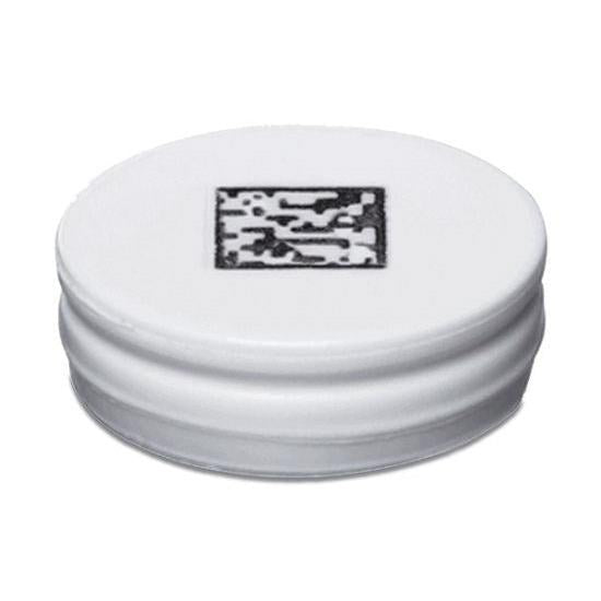 Data matrix bar code 2D vial insert