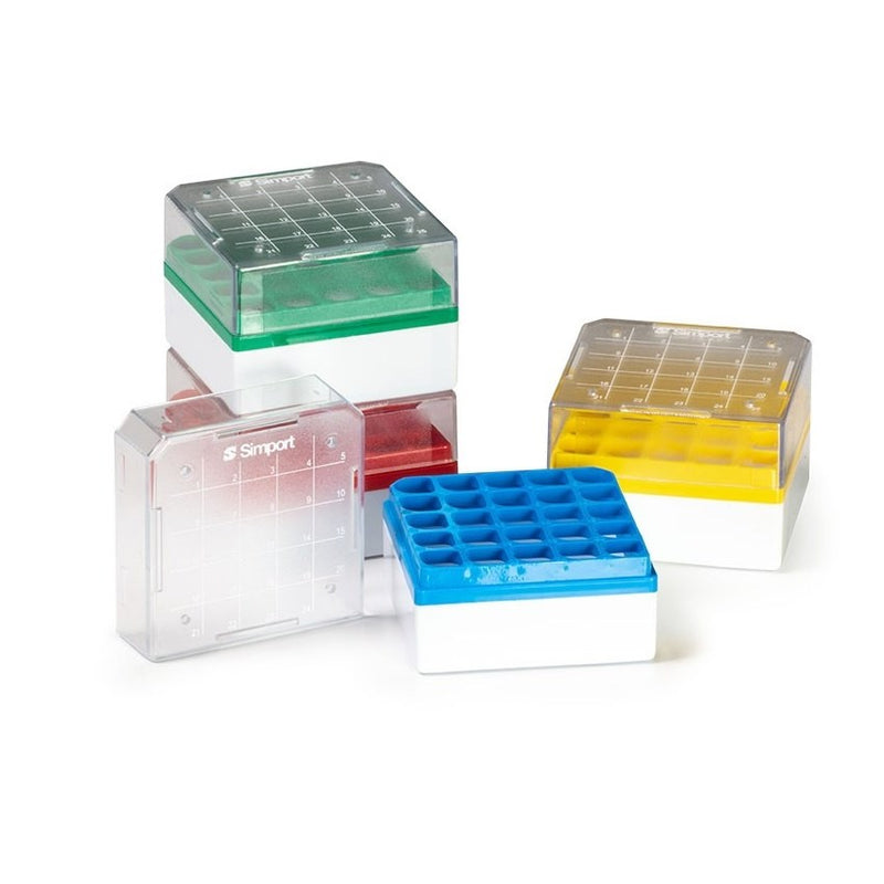 CRYOSTORE tube storage boxes, 25-place, PC