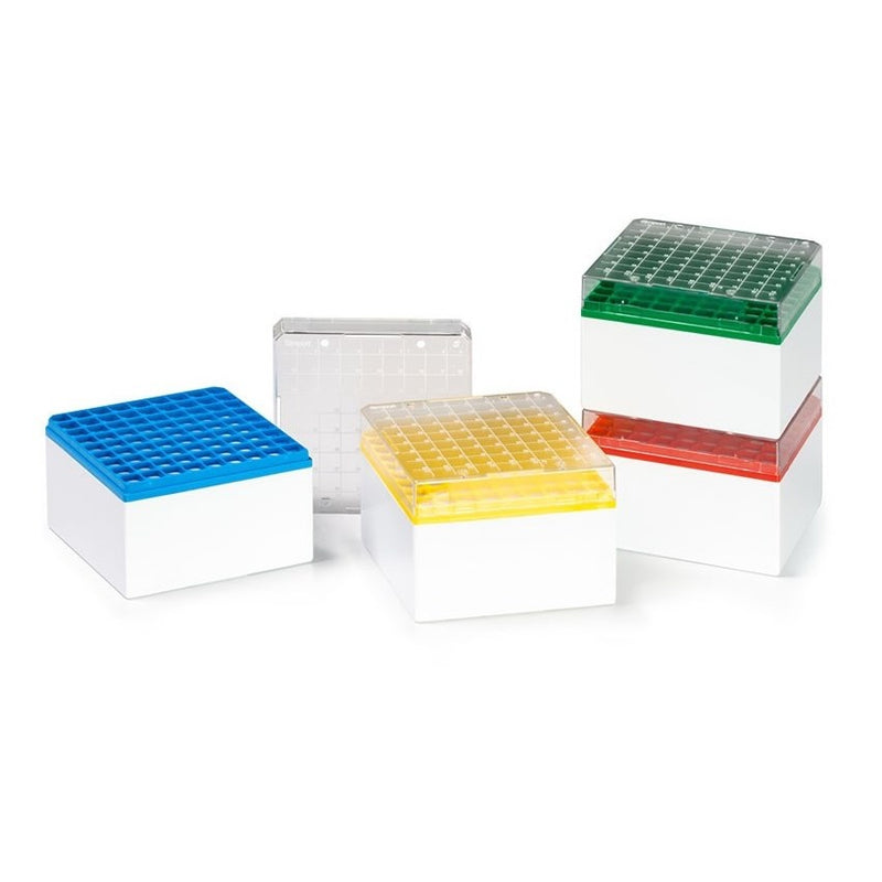 CRYOSTORE tube storage boxes, 81-place, PC