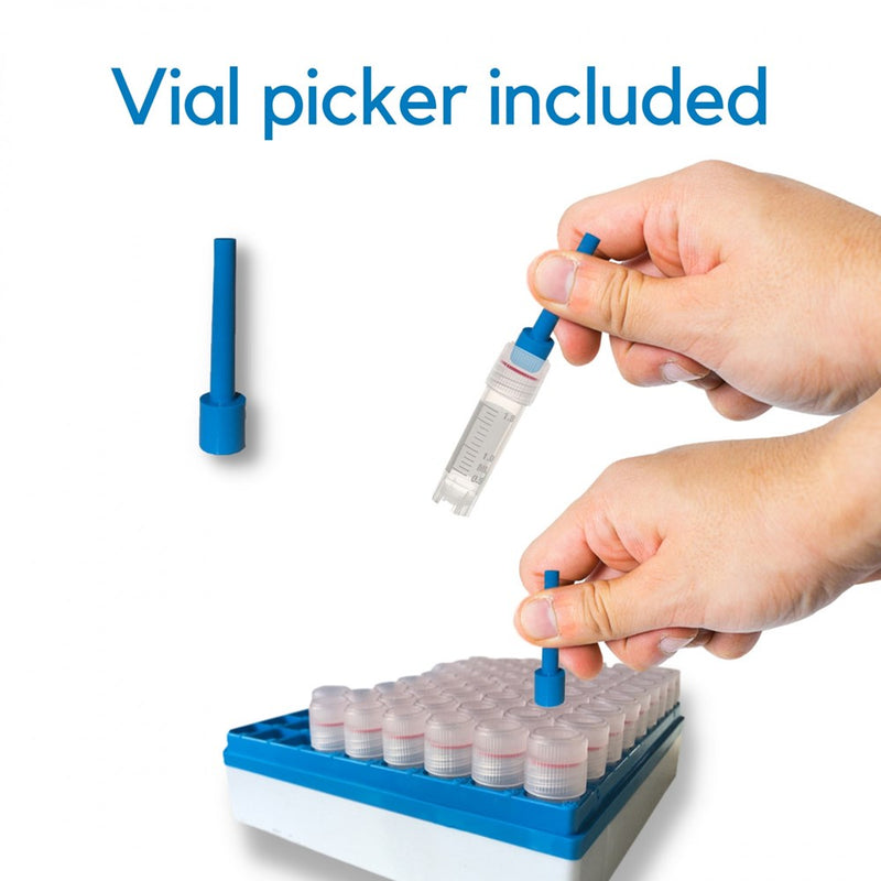 CRYOSTORE tube storage boxes, 81-place, PC