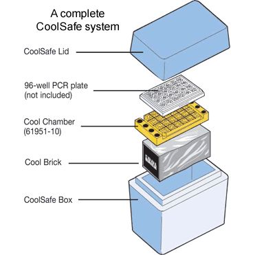 CoolSafe system for cryogenic tubes