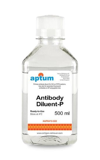 Antibody diluent for frozen sections