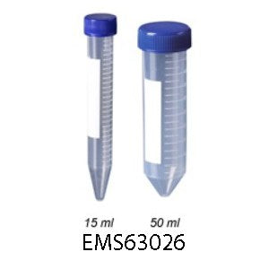 Conical centrifuge tubes, PP (EMS)