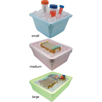 Triple density ice pan