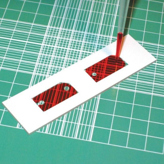 Cellometer disposable counting chamber, plastic base