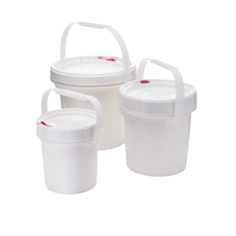 Life Latch locking lid containers, HDPE