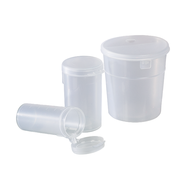 Tri-Seal containers with locking latch, PP