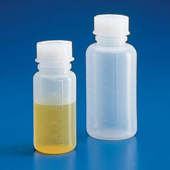 Wide-mouth graduated bottles, LDPE