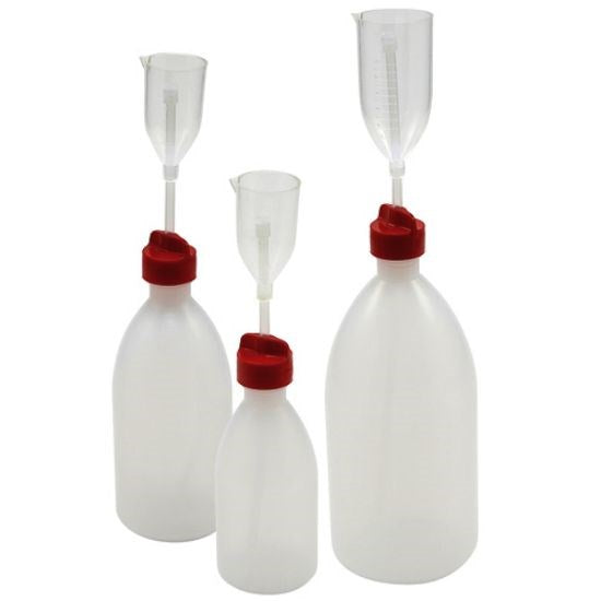 Adjustable volume bottles, PMP