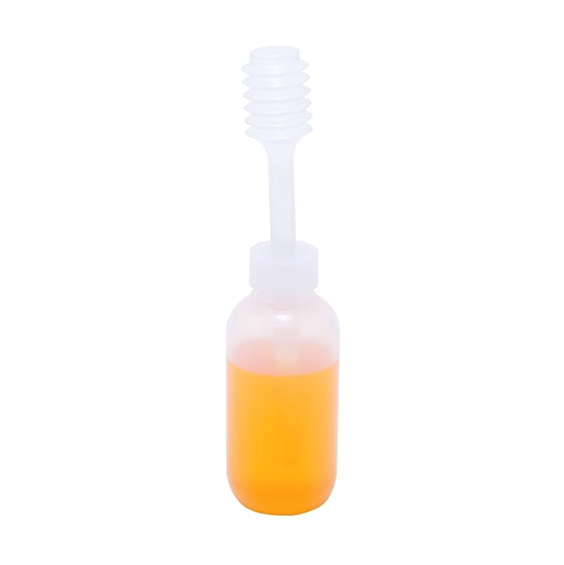 Bellows dropping bottles, LDPE