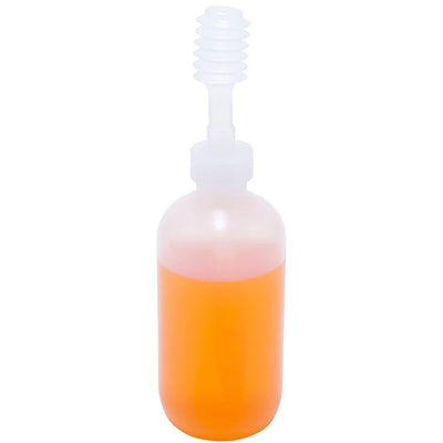 Bellows dropping bottles, LDPE