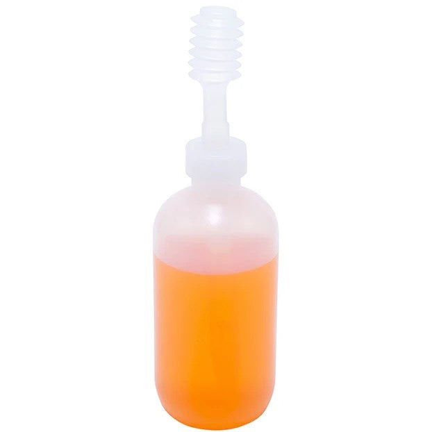 Bellows dropping bottles, LDPE