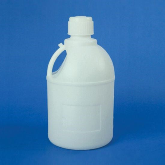 Screw cap carboy with handle, PE