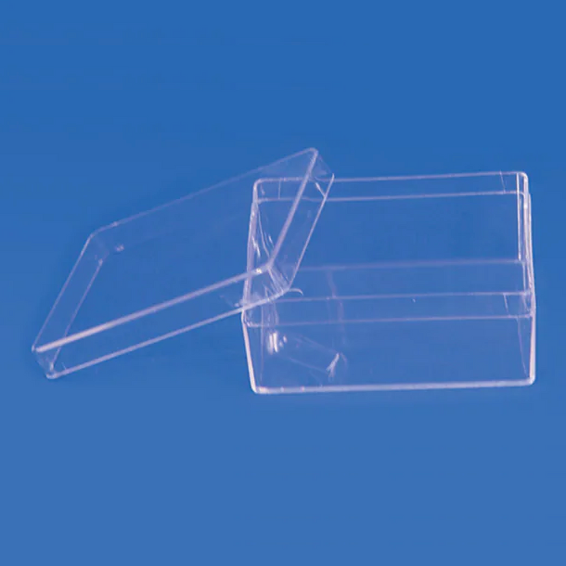 Snap-lock friction-fitted storage boxes, PS