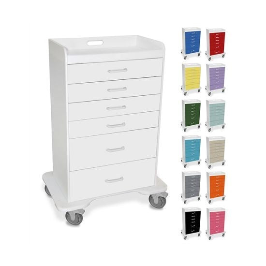 TrippNT 6-drawer locking procedure carts