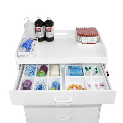 TrippNT 6-drawer locking procedure carts