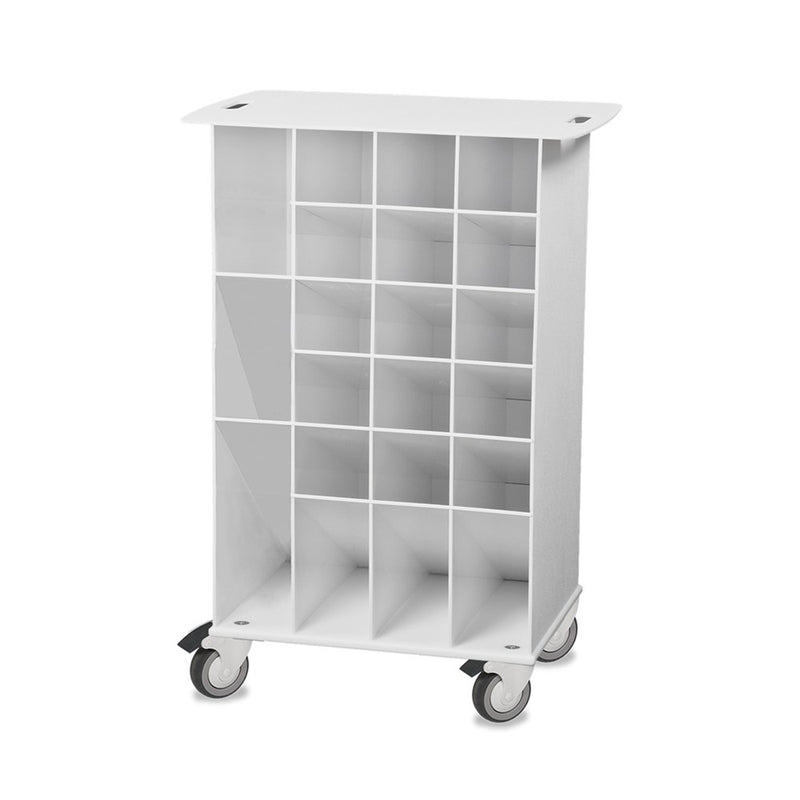 TrippNT pipette storage bin cart