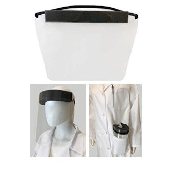 Infectious disease disposable protective face shield (EMS)