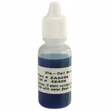 Via-Cell blue stain solution, 15ml