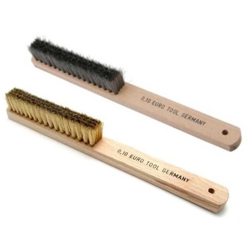Wire brushes with wooden handle