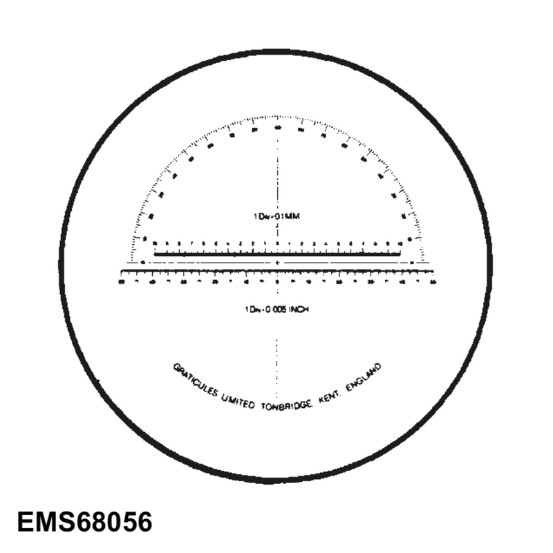 Measuring magnifier and reticles, Mag6