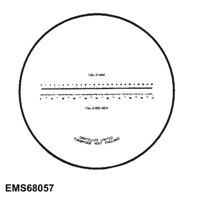 Measuring magnifier and reticles, Mag6