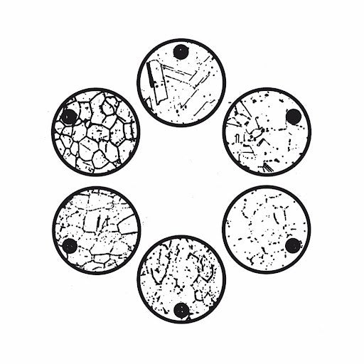 G43 eyepiece reticles, metallurgical (EMS)