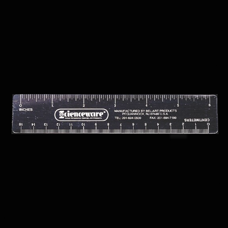 Fluorescent ruler
