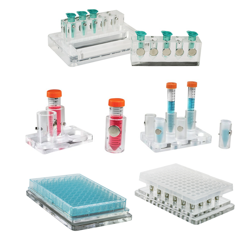 Magnetic bead separation racks