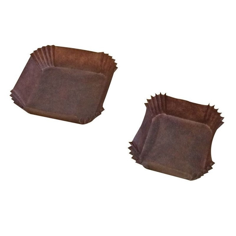 SmartBoats paper weighing boats, brown